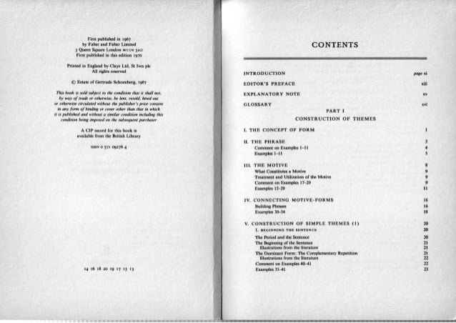 fundamentals of music composition by arnold schoenberg